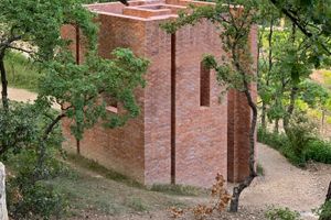 [Per Kirkeby][0], _Brick Labyrinth_ (2018). Château La Coste, Provence, France. Photo: Georges Armaos.

[0]: https://ocula.com/artists/per-kirkeby/